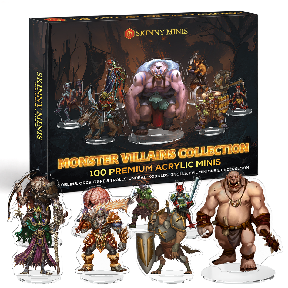 Skinny Minis - Monster Villains Collection (Pre-Order)