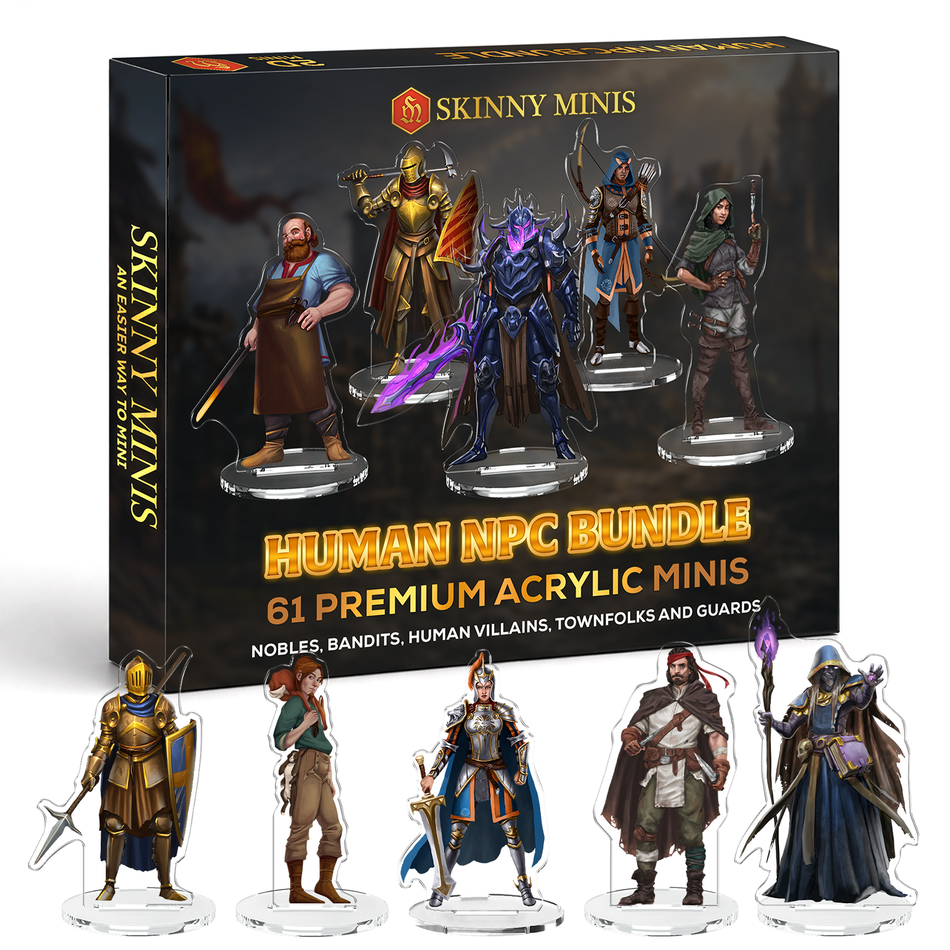 Skinny Minis - Human NPC Bundle (Pre-Order)