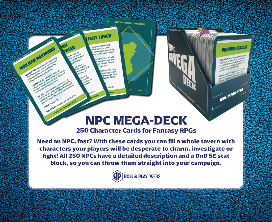 NPC Mega-Deck (Pre-Order)