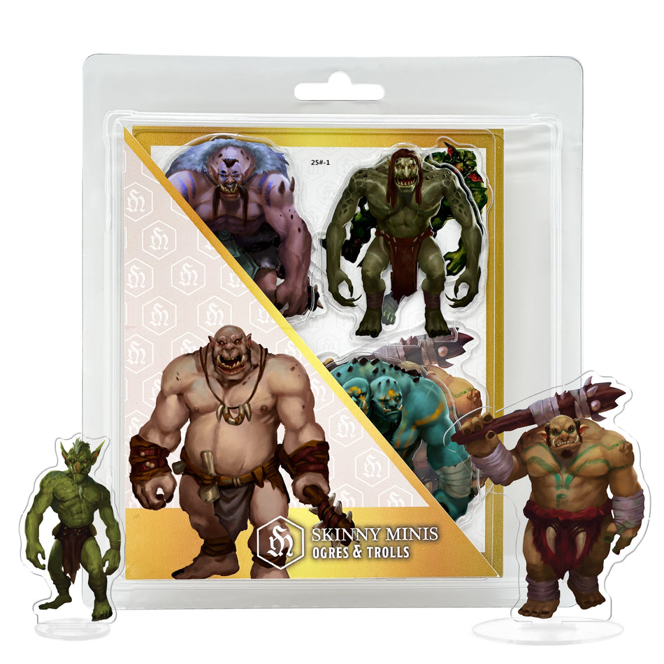 Skinny Minis - Ogres & Trolls