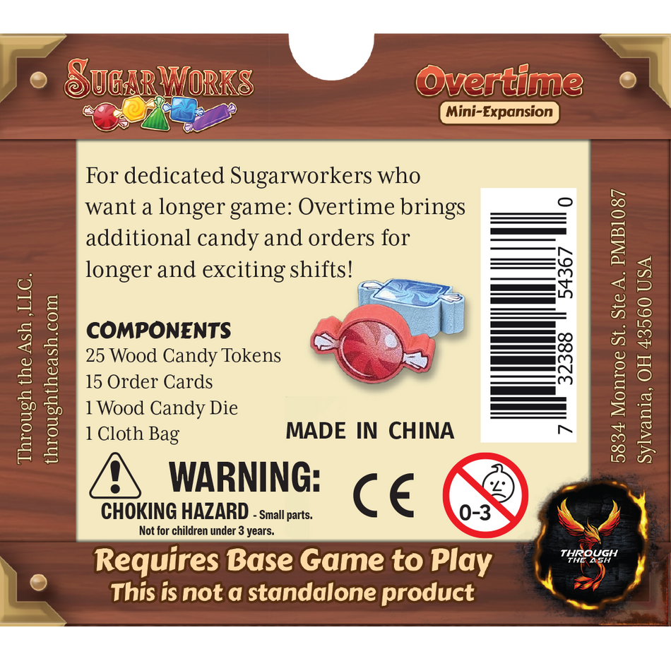 Sugarworks: Overtime Mini-Expansion (Pre-Order)