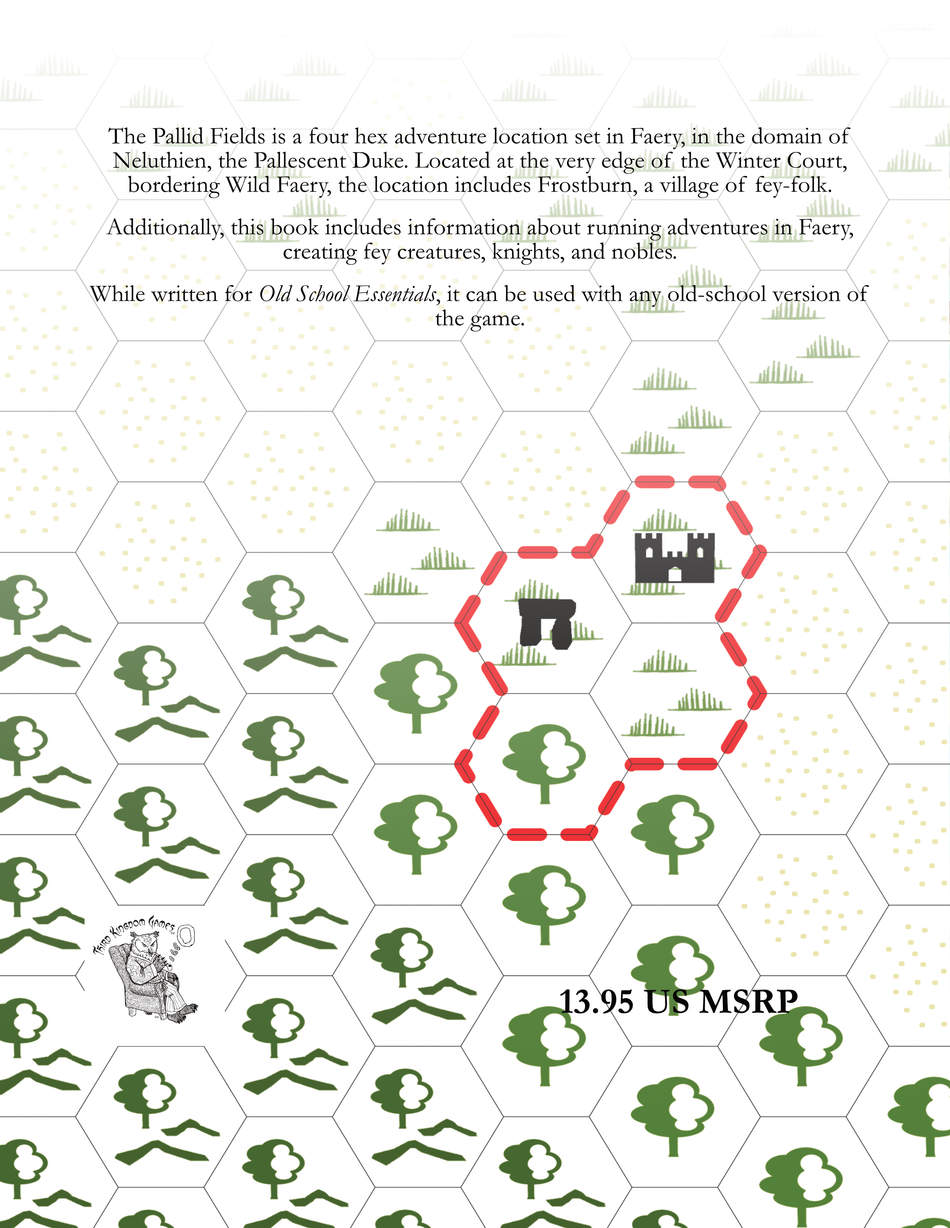The Pallid Fields: A Mini-Hexcrawl in Faery (Pre-Order)