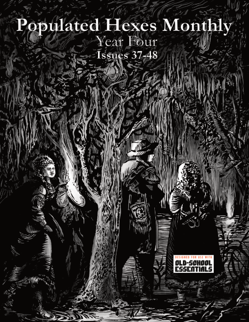 Populated Hexes Monthly: Year Four (Pre-Order)