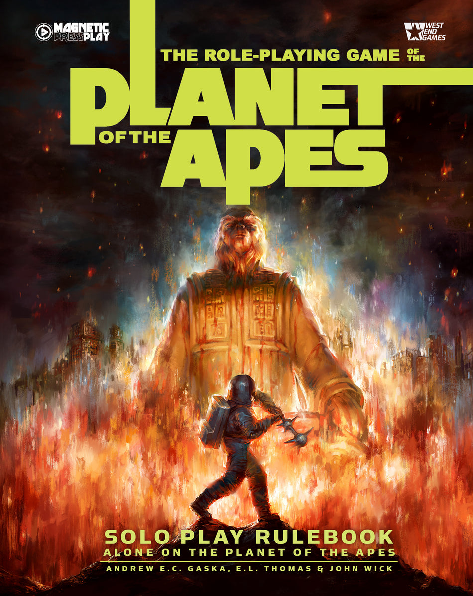 Planet of the Apes RPG: Solo Play Rulebook (Pre-Order)