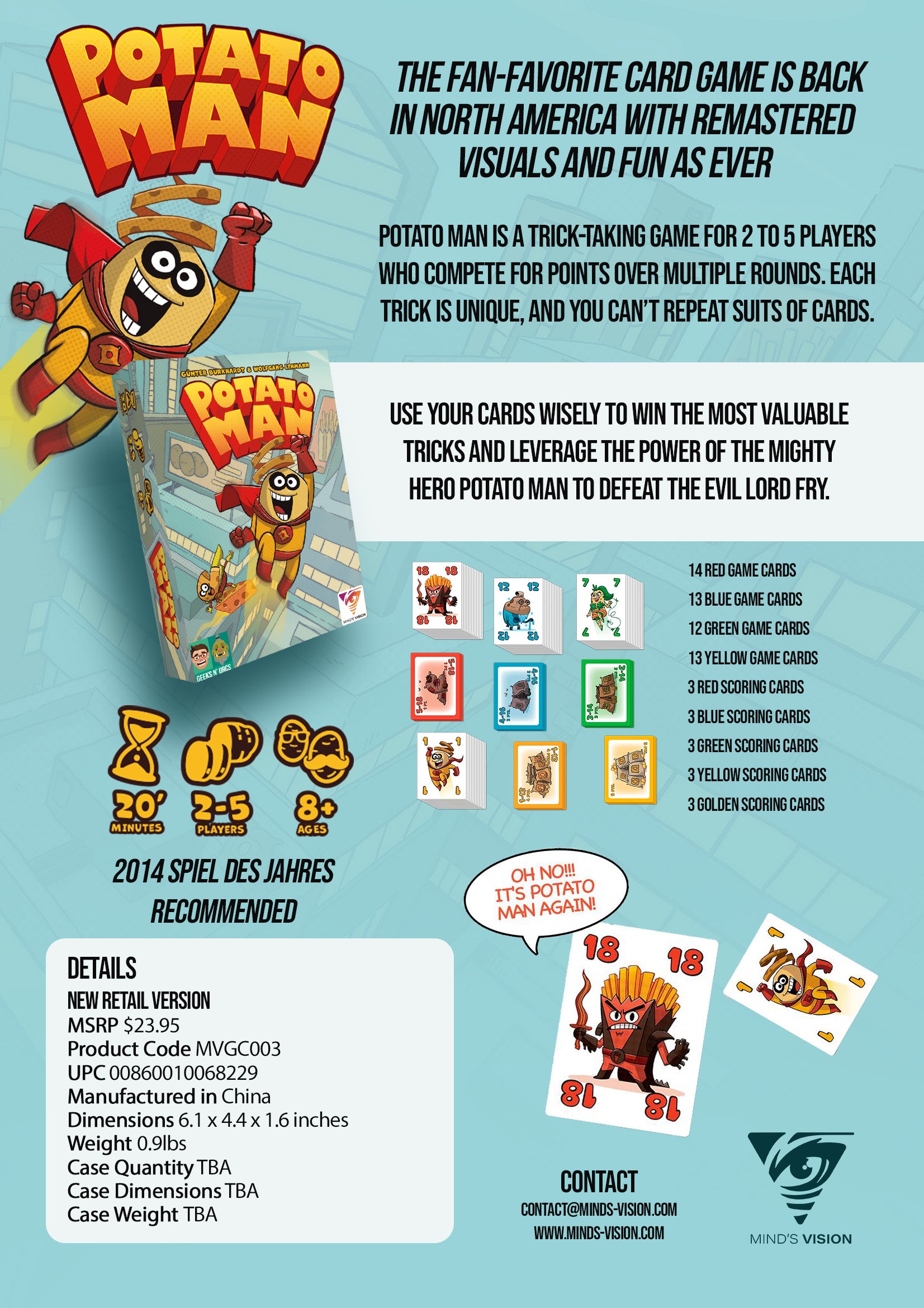 Potato Man – QM Direct