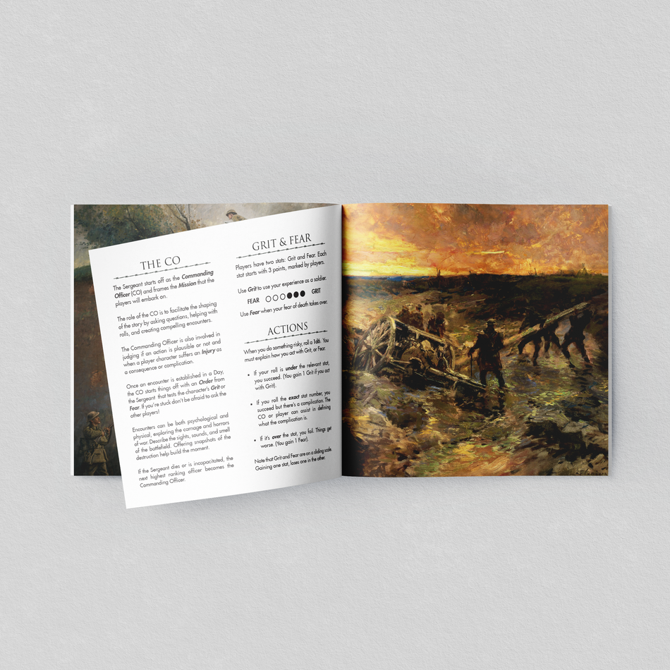 Pro Patria Mori RPG Zine (Pre-Order)