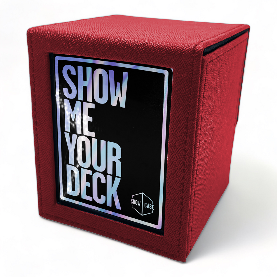Showcase 100+ Deck Box - Red (Pre-order)