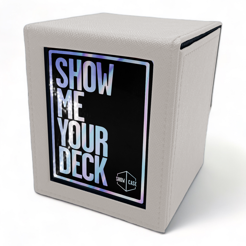 Showcase 100+ Deck Box - White (Pre-order)