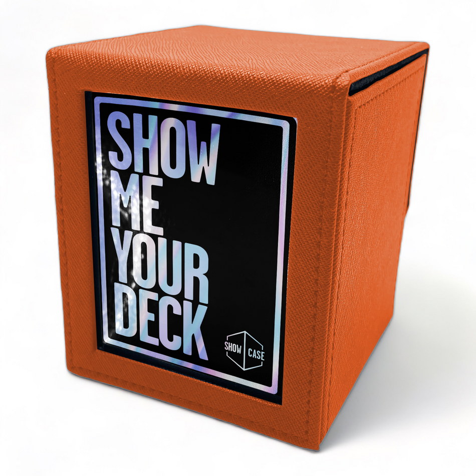 Showcase 100+ Deck Box - Orange (Pre-order)