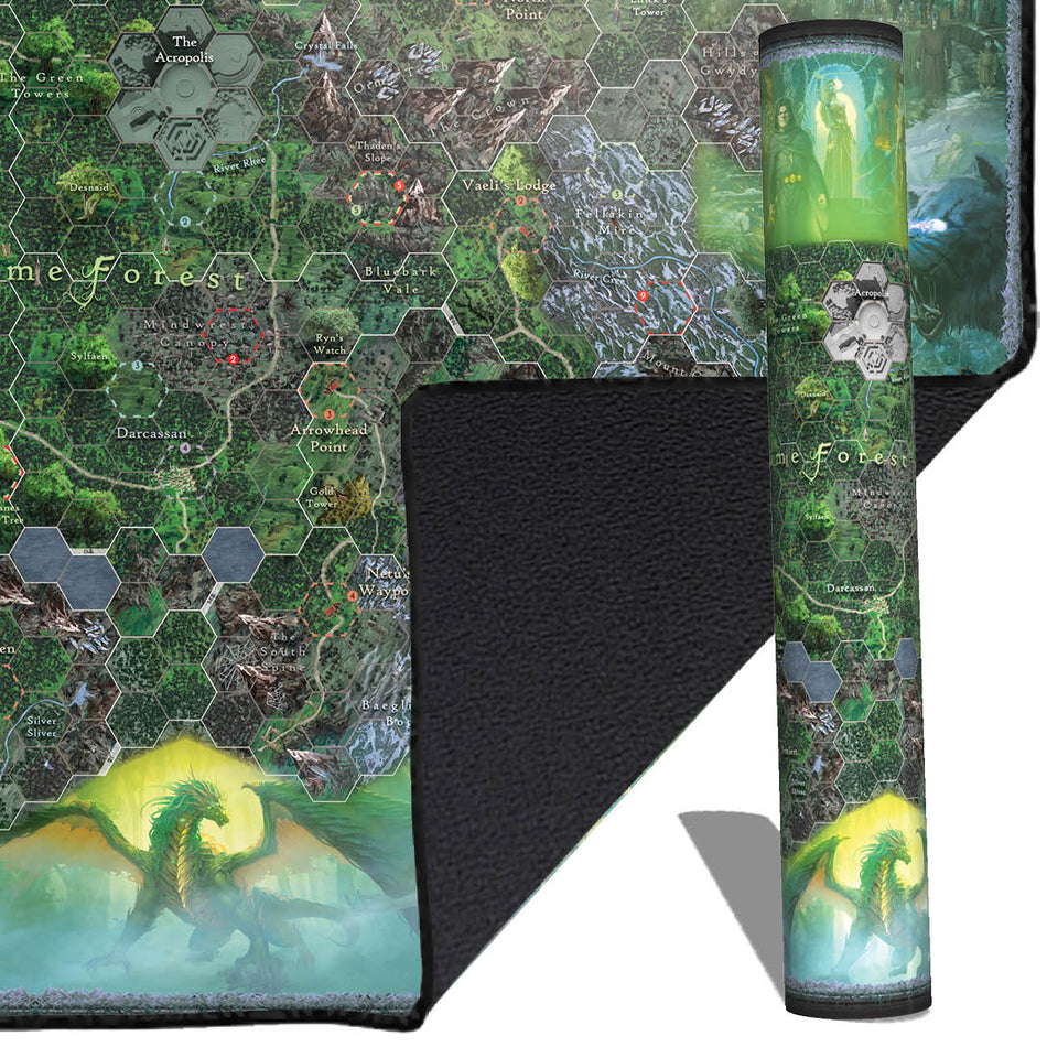HEXplore It: Fall of the Ancients Campaign Mat (Pre-Order)