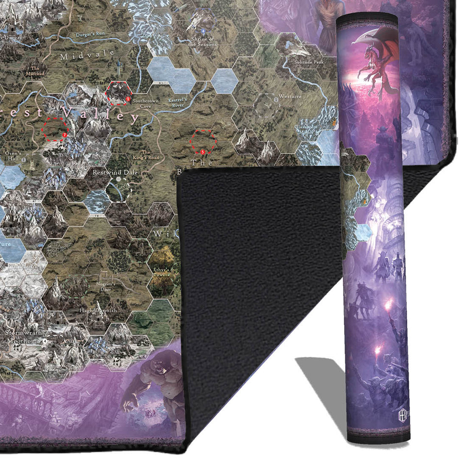 HEXplore It: Klik's Madness Campaign Mat (Pre-Order)