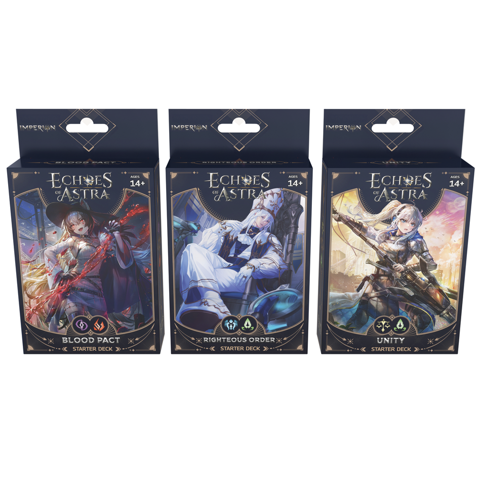 Echoes of Astra: Imperion Starter Deck Display Bundle (Pre-Order)