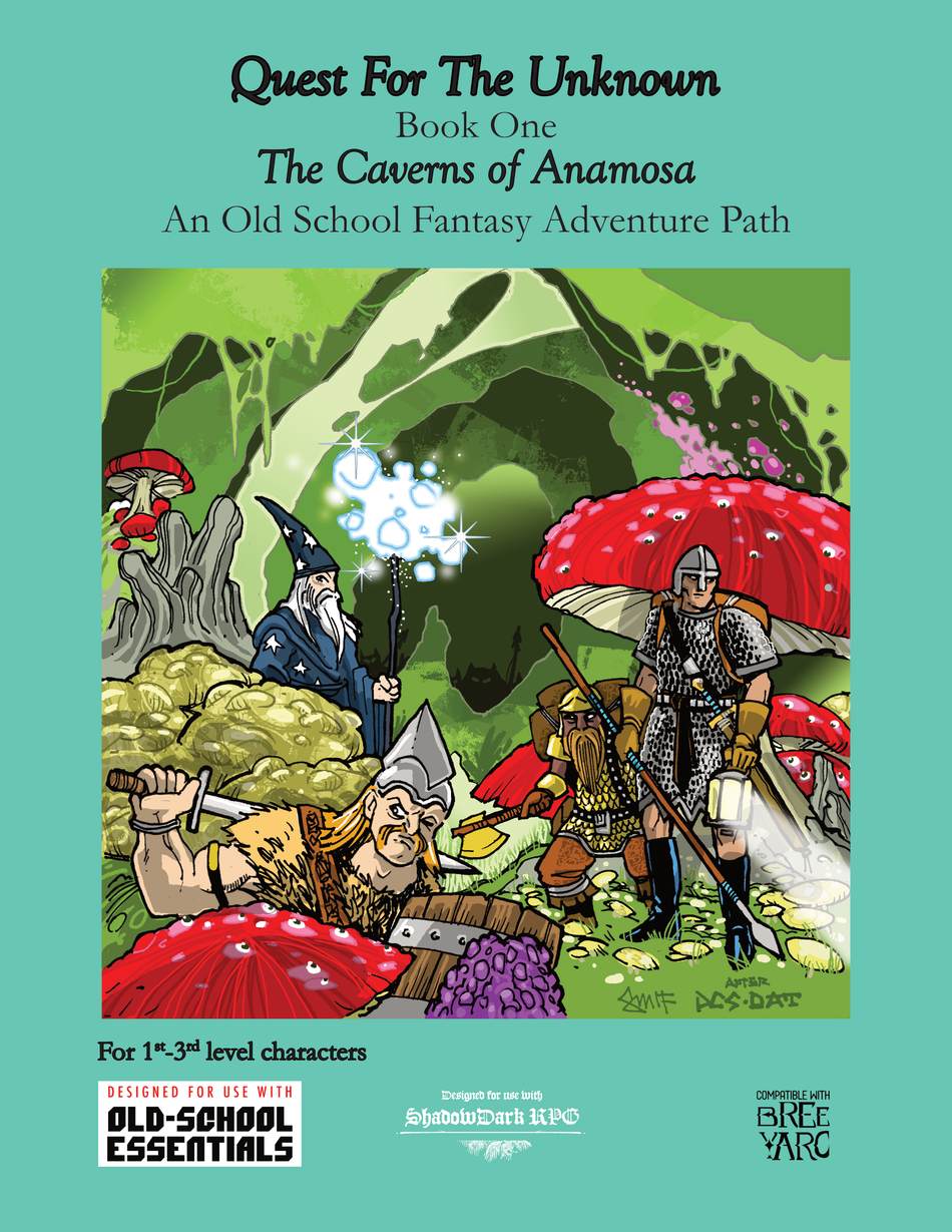 Quest for the Unknown: The Caverns of Anamosa (Pre-Order)