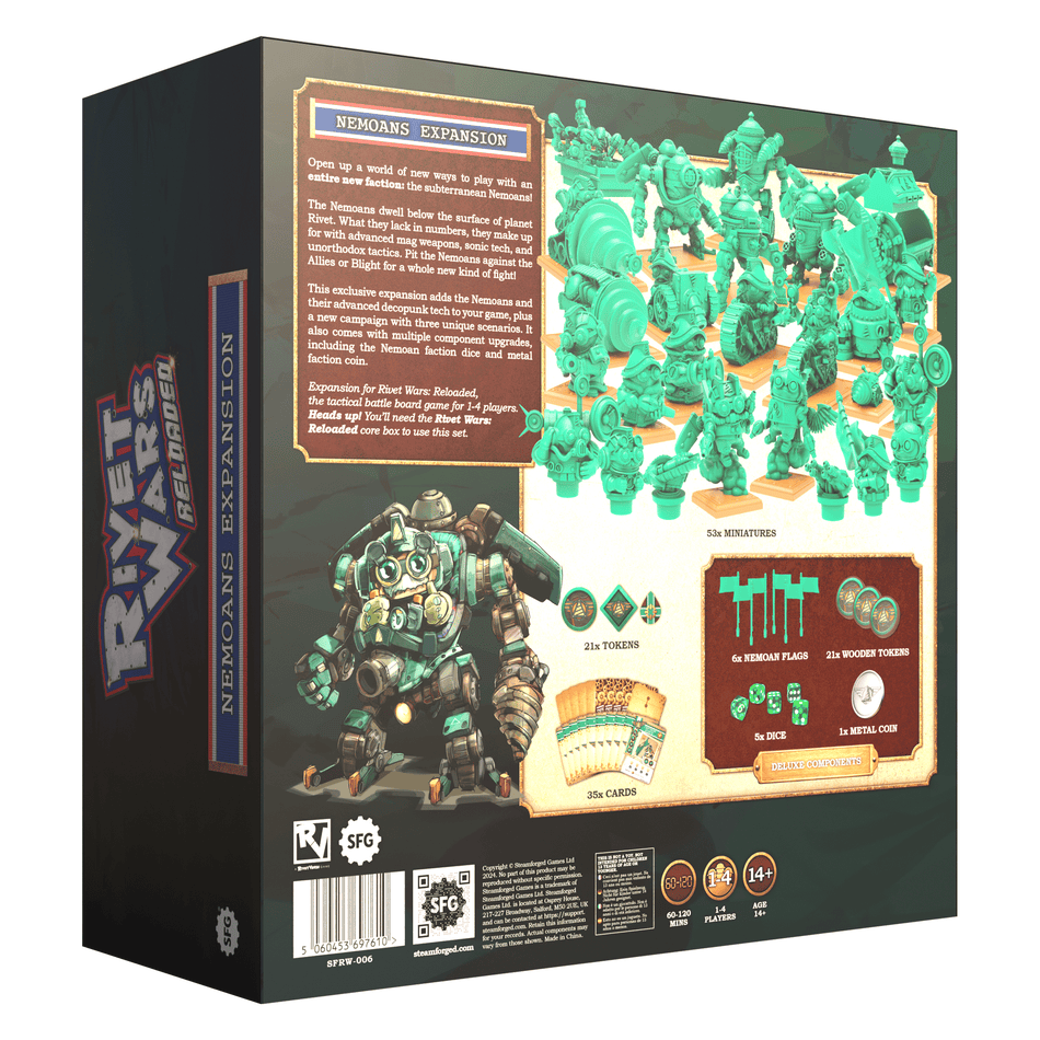 Rivet Wars: Nemoan Breachers Expansion