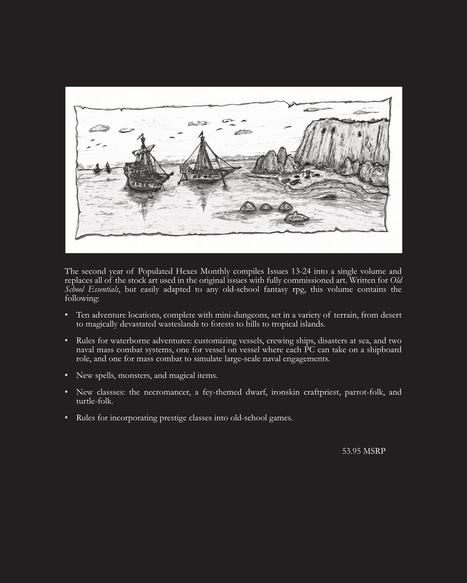 Populated Hexes Monthly: Year Two (Pre-Order)