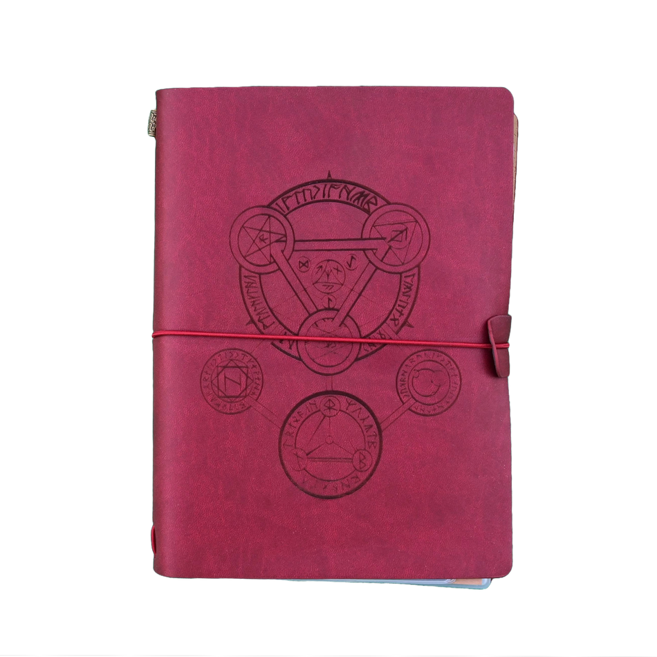 Character Journal (Red) - Arcane Symbol (Pre-Order)