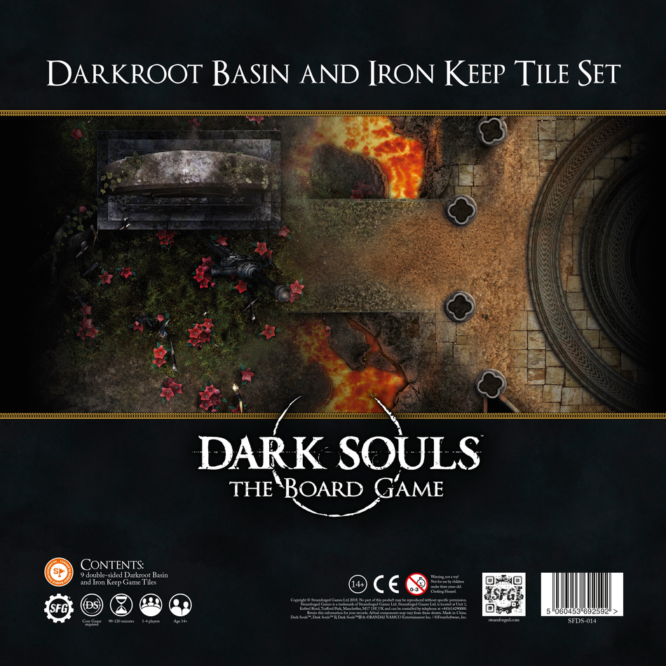 Dark Souls: The Board Game - Darkroot Basin and Iron Keep Tile Set