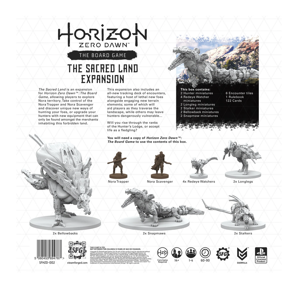 Horizon Zero Dawn: The Board Game - The Sacred Land Expansion