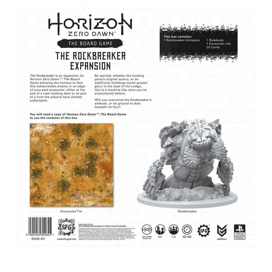 Horizon Zero Dawn: The Board Game - The Rockbreaker Expansion