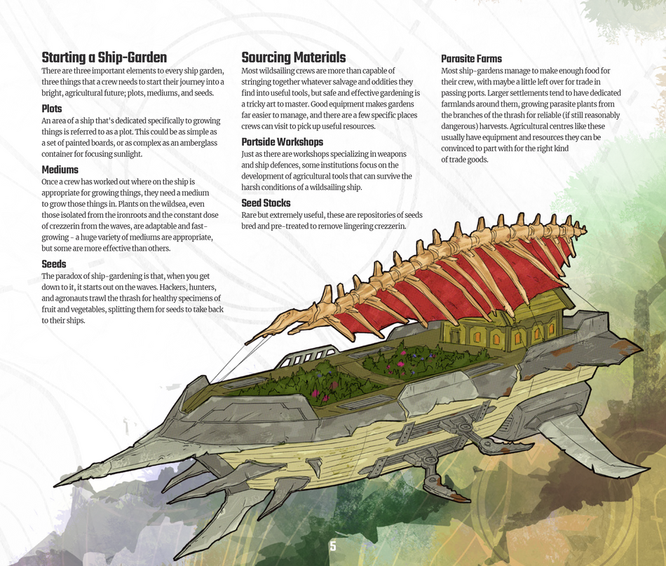The Wildsea RPG: Ship-Gardens Supplement (Pre-Order)