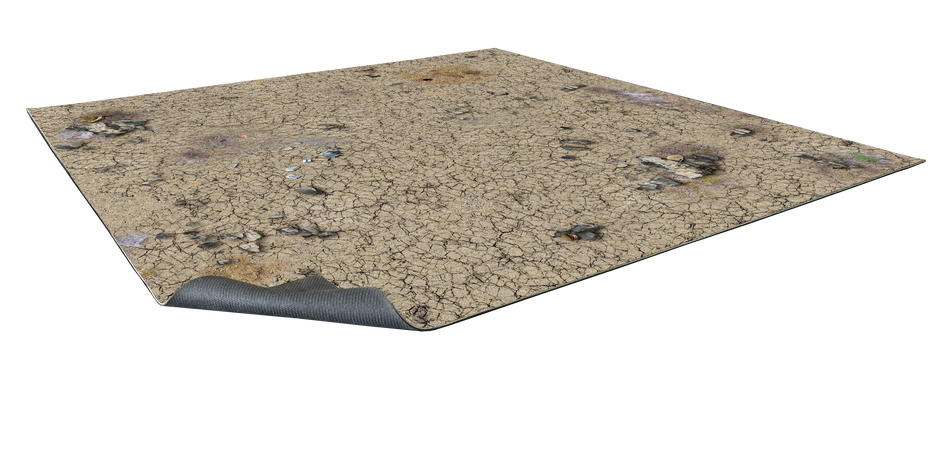 Battle Systems: Desert Wasteland Gaming Mat 3x3 (Backorder)