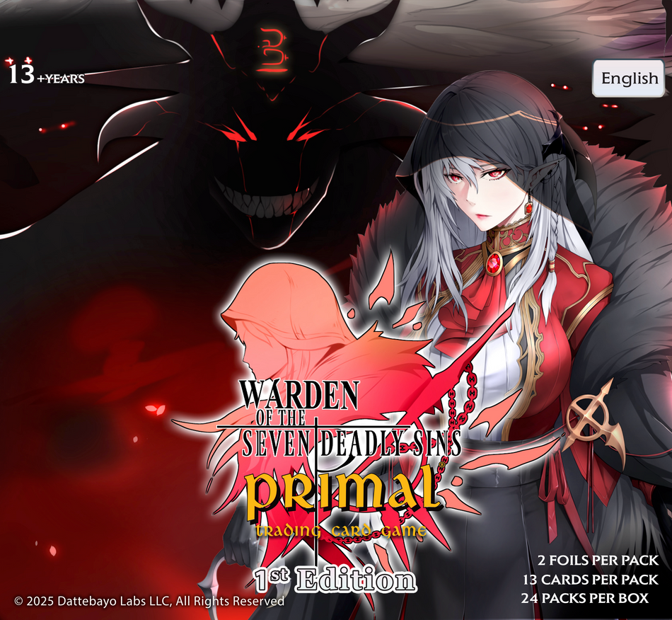 Primal TCG: Warden of the Seven Deadly Sins Booster Box (Set 3) (Pre-Order)