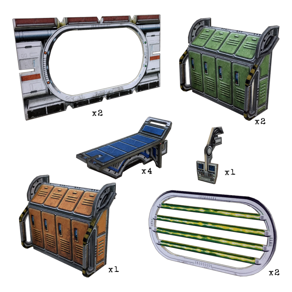 Battle Systems: Sci-Fi Detention Cells