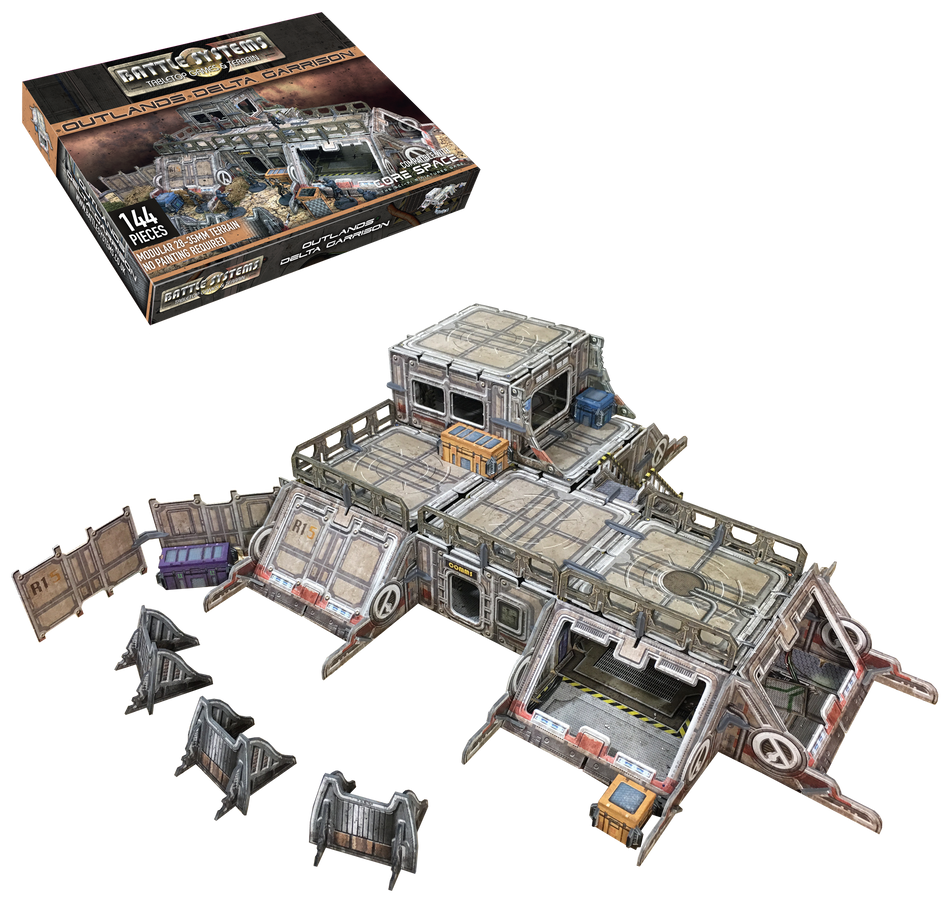 Battle Systems: Sci-Fi Outlands Delta Garrison (Backorder)