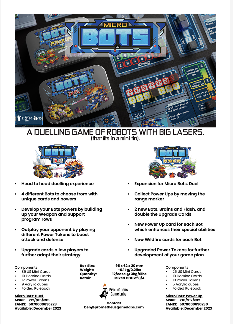 Micro Bots: Power Up! (Backorder) – QM Direct