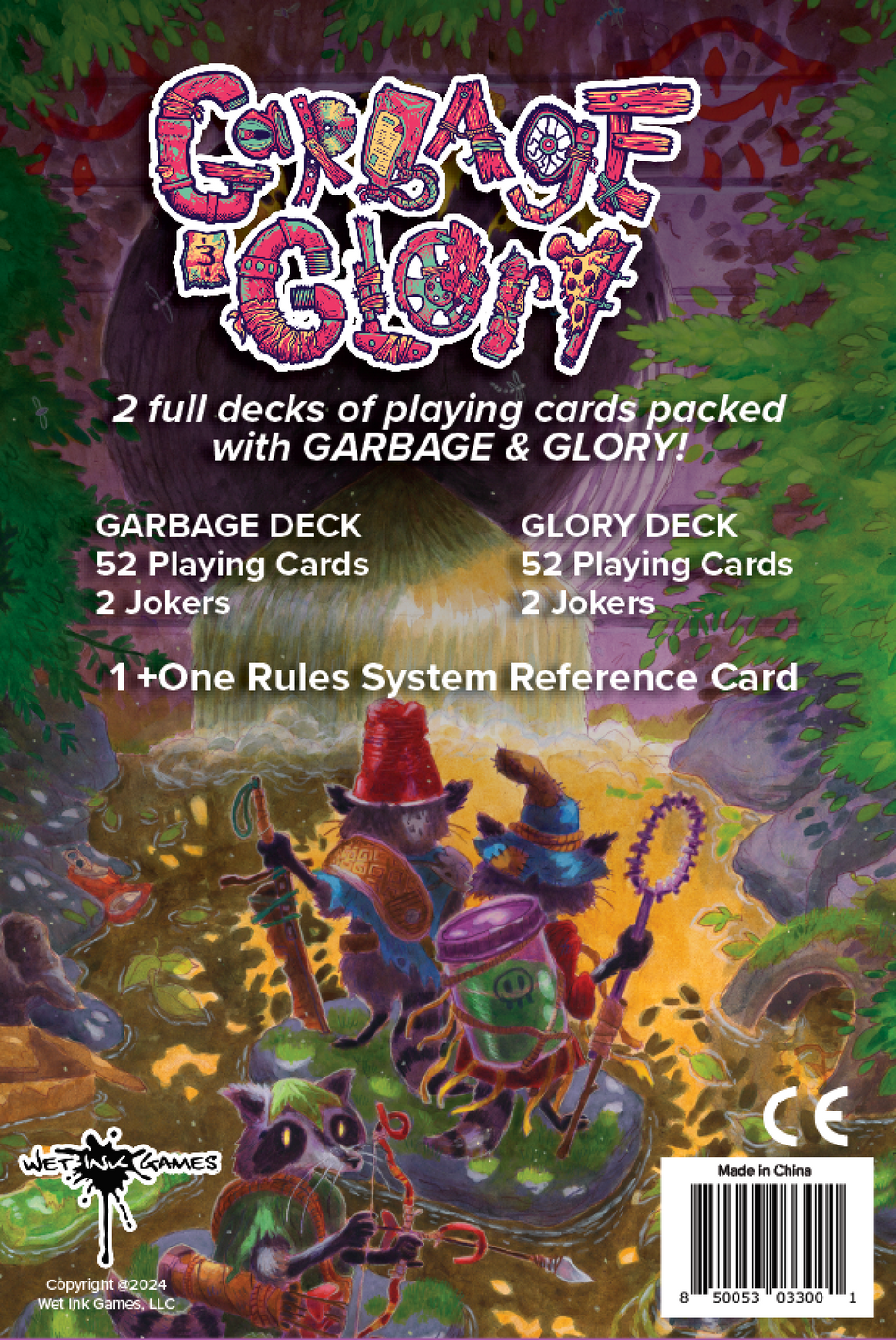 Garbage & Glory RPG Card Decks