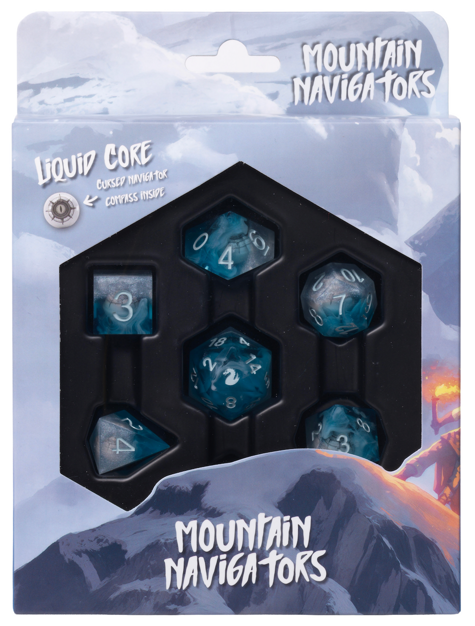 Encounters at a Glance: Into the Wild: Mountain Navigators Dice Set (Pre-Order)
