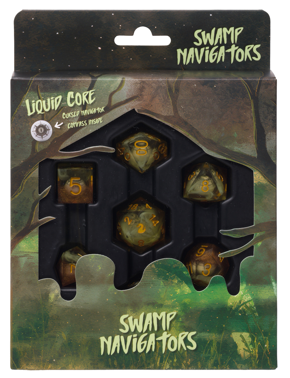 Encounters at a Glance: Into the Wild: Swamp Navigators Dice Set (Pre-Order)
