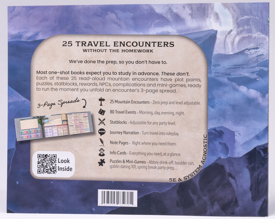 Encounters at a Glance: Into the Wild: Mountain Encounters - Scratch & Fold Edition (Pre-Order)