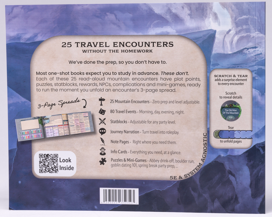 Encounters at a Glance: Into the Wild: Mountain Encounters - Scratch & Tear Edition (Pre-Order)