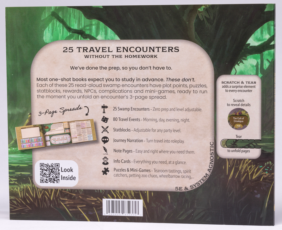 Encounters at a Glance: Into the Wild: Swamp Encounters - Scratch & Tear Edition (Pre-Order)