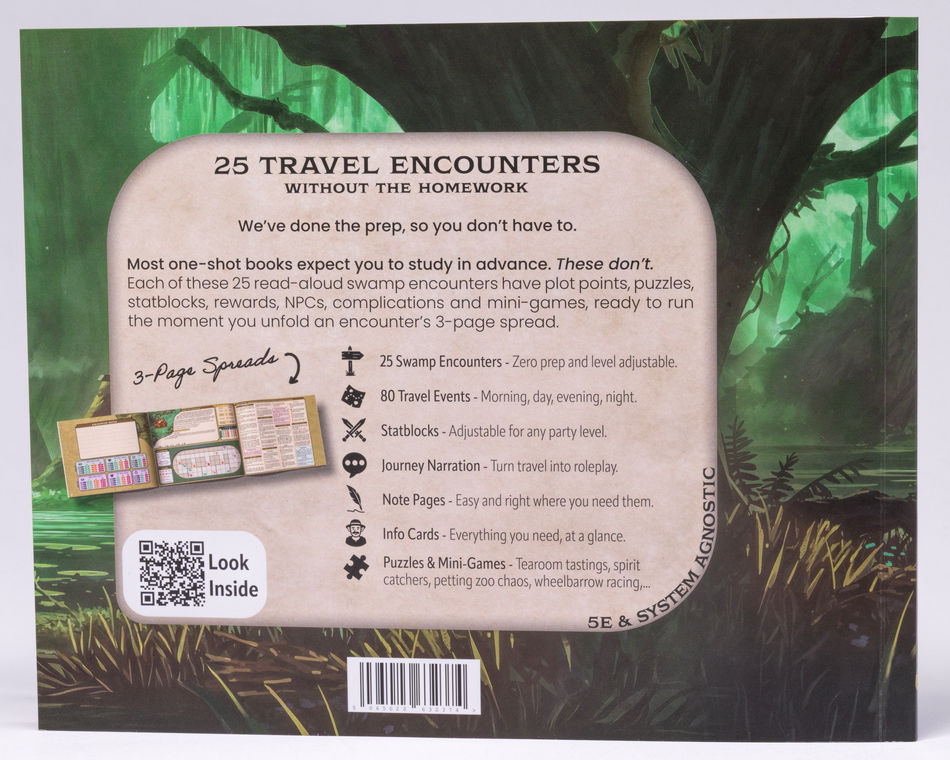 Encounters at a Glance: Into the Wild: Swamp Encounters - Scratch & Fold Edition (Pre-Order)