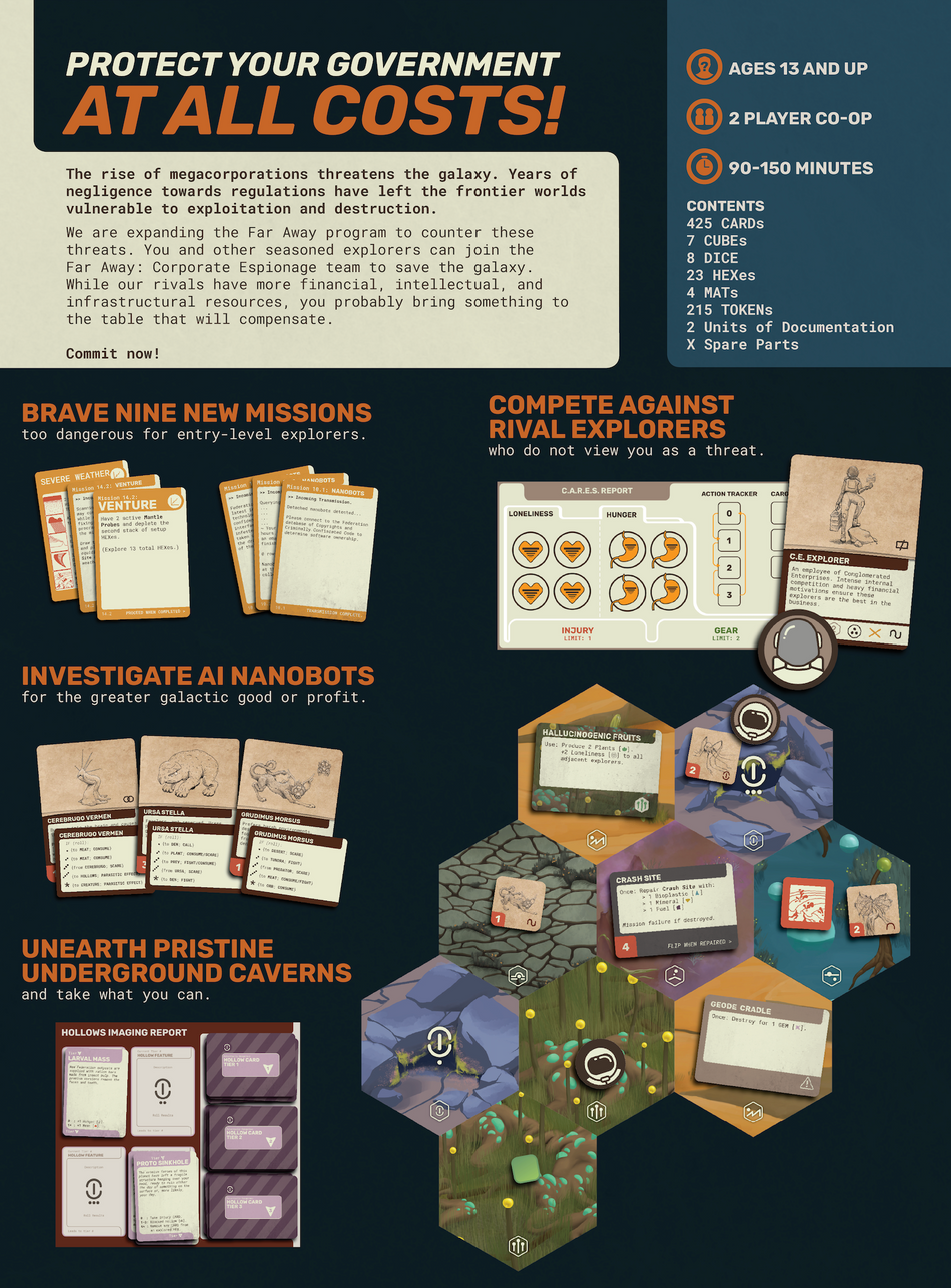 Far Away: Corporate Espionage (Pre-Order)