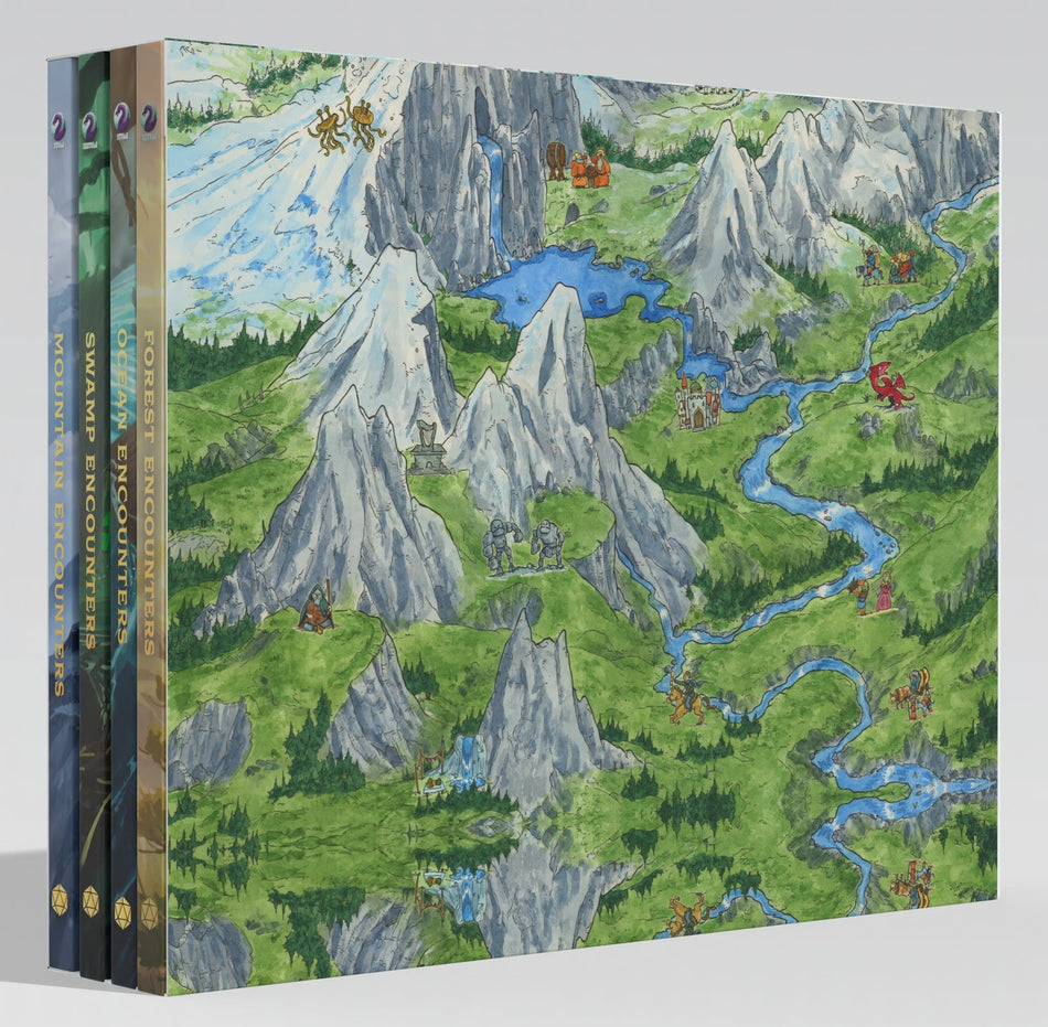 Encounters at a Glance: Into the Wild: Sleeved Biome Book Bundle - Scratch & Tear Edition (Pre-Order)