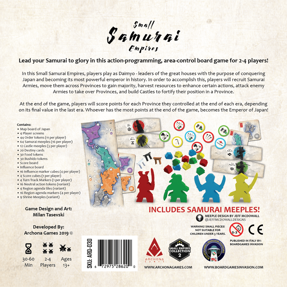 Small Samurai Empires - Demo Copy