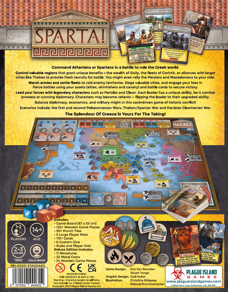 Sparta Deluxe edition Demo Copy – QM Direct - Main Image