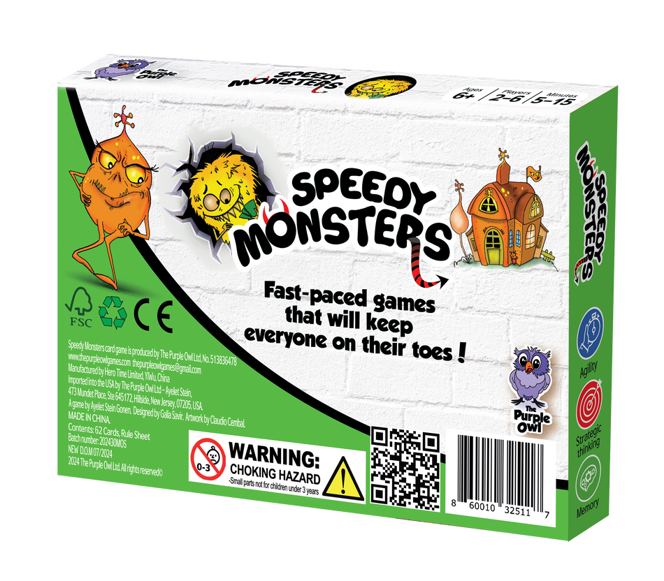 Speedy Monsters (Pre-Order)
