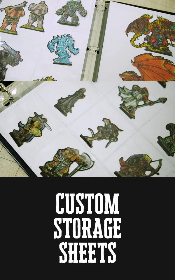 GTG Minis: Custom Storage Sheets