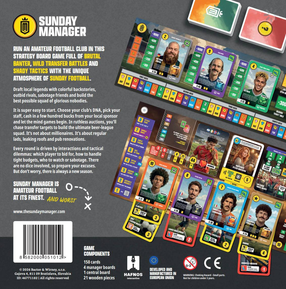 Sunday Manager (Pre-Order)