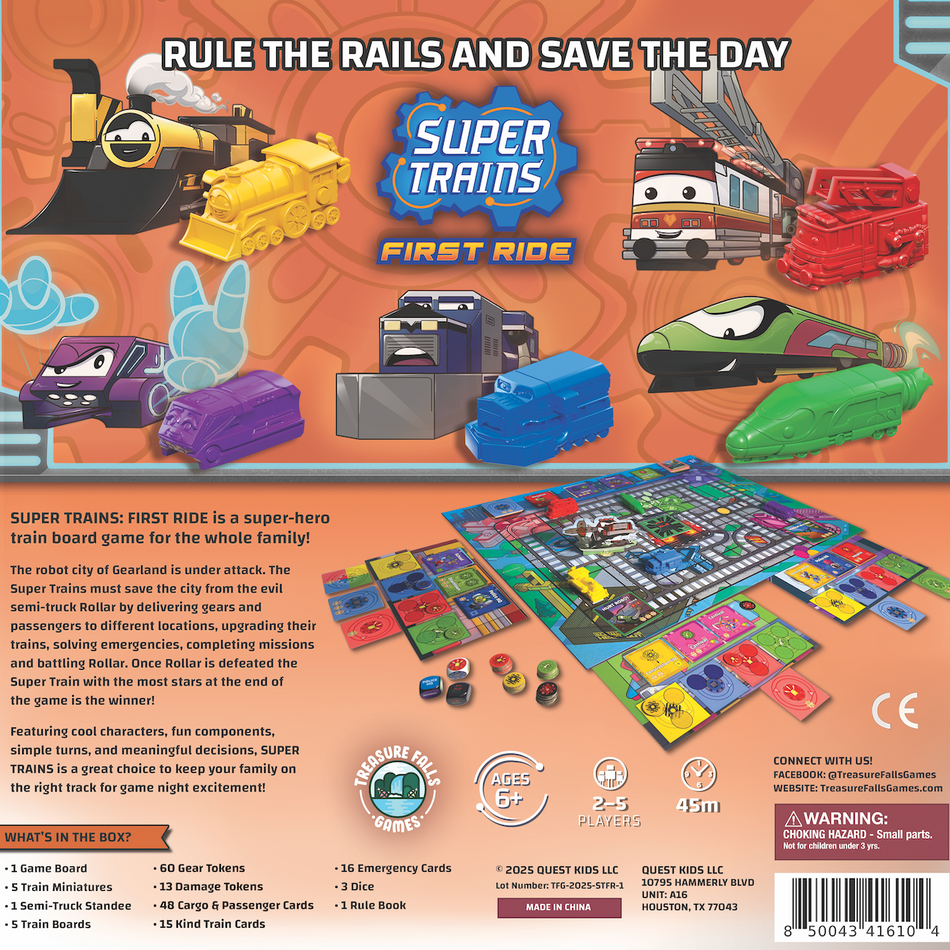 Super Trains: First Ride (Pre-Order)