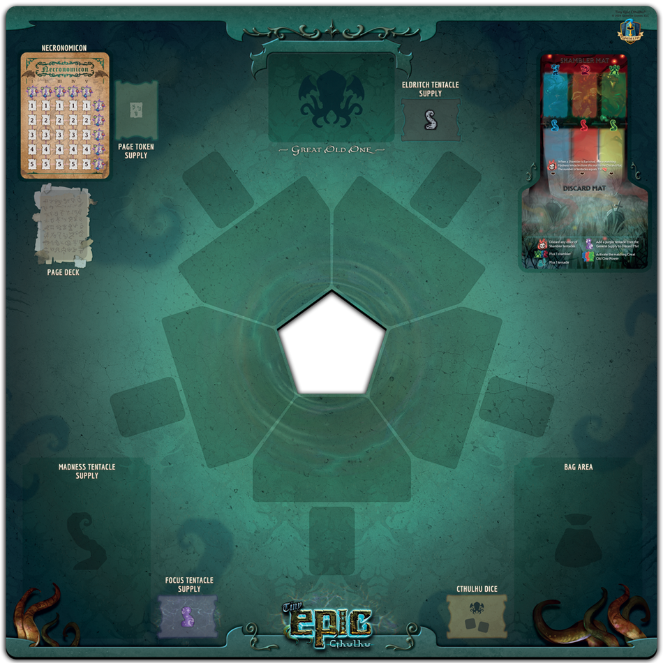 Tiny Epic Cthulhu Game Mat (Pre-order)