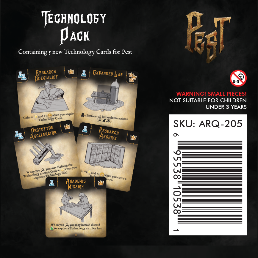 Pest: 2nd Edition - Technology Pack (Pre-Order)