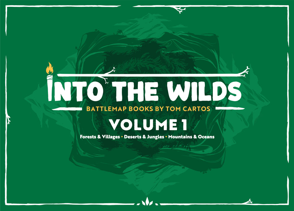 Into the Wilds Battlemap Books - Volume 1 (Pre-order)