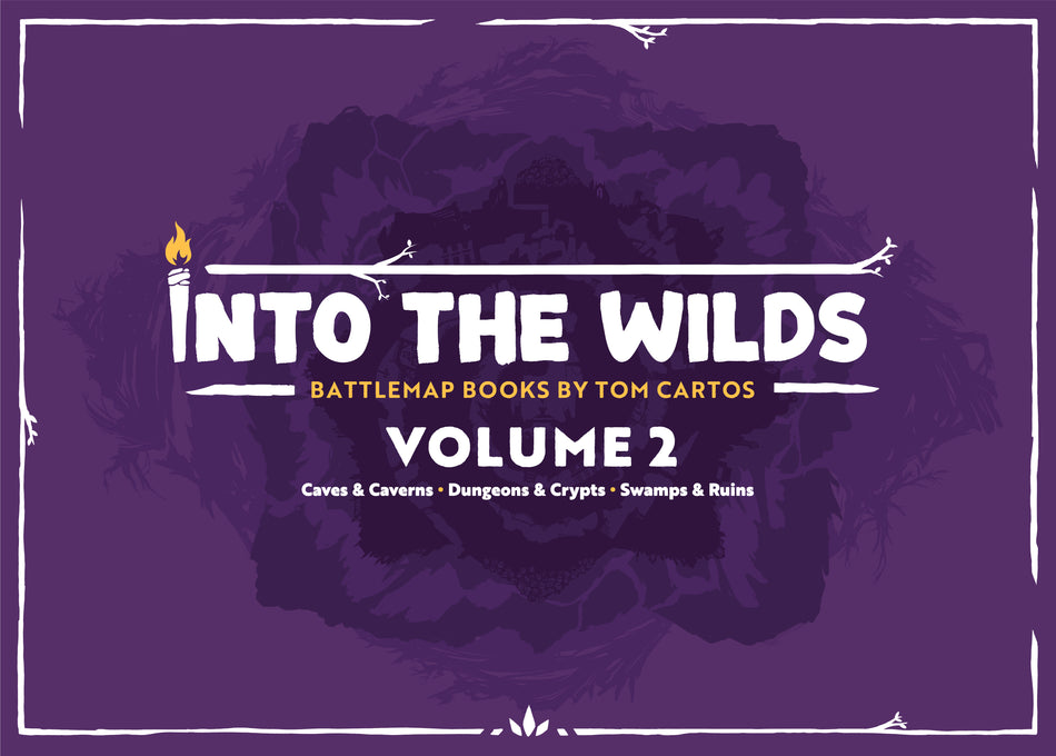 Into the Wilds Battlemap Books - Volume 2 (Pre-order)