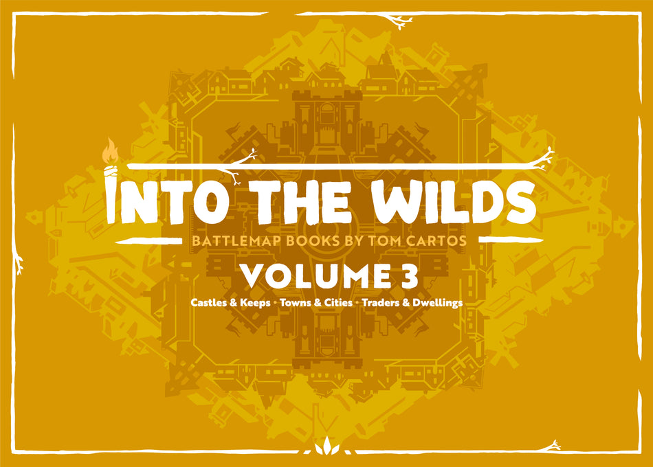 Into the Wilds Battlemap Books - Volume 3 (Pre-order)