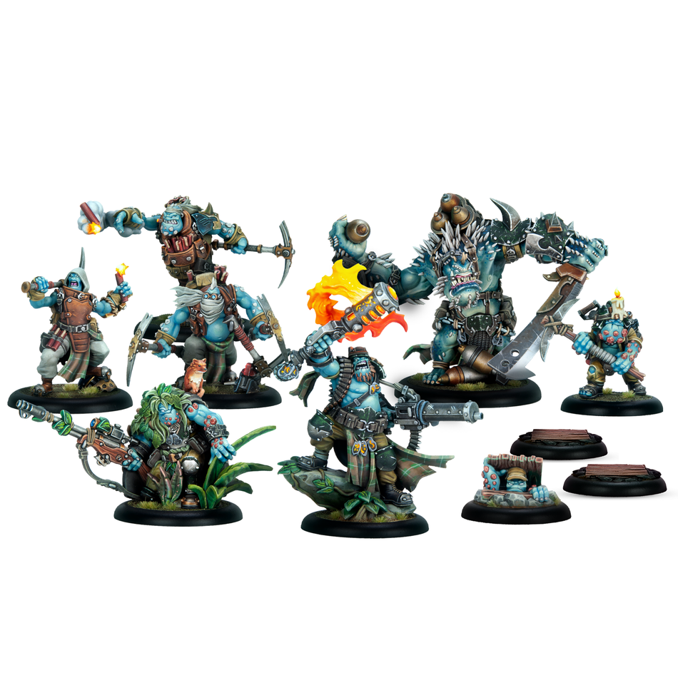 Warmachine: Southern Kriels Kithguard Command Starter (Pre-Order)